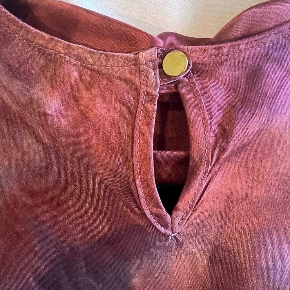 NATION COWL NICK TIE DYE TOP SIZE XS - Picture 5 of 5